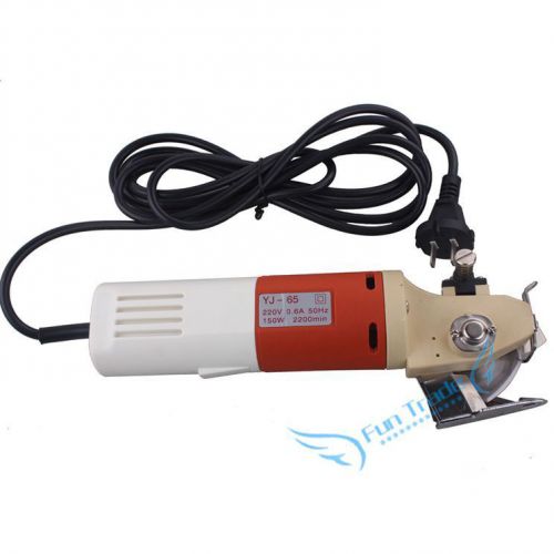 New 65mm blade electric cloth cutter fabric cutting machine electric scissors for sale