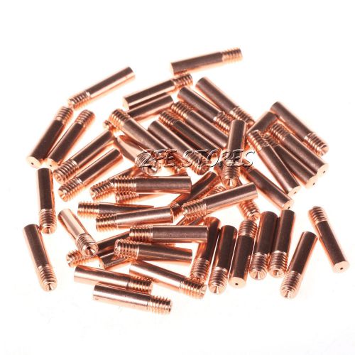 50pcs MB15 MIG Welding of 0.9x25mm Contact Tip Quality