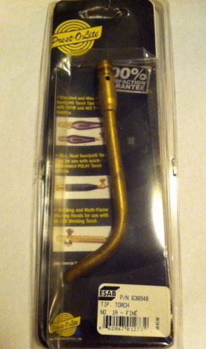 Prest-O-Lite Torch Tip #3 Large Brass Tip US Made Excellent Used Condition
