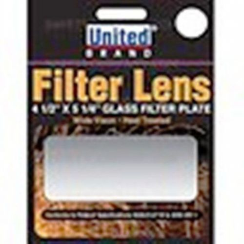 UNITED GLASS FILTER PLATE LENS 4 1/2 X 5 1/4IN SHADE 11