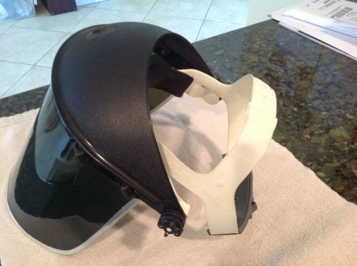 Jackson Headgear with Dark Green Face Shield