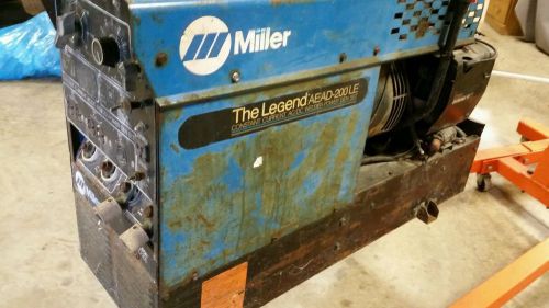 Miller legend welder 200 le / runs great for sale