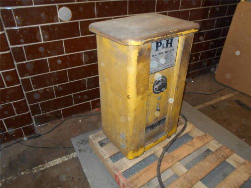 P &amp; h arc welder ti 295  single phase power source   welding 230 /460 volts ac for sale