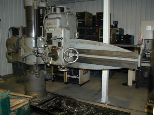 Morris 5&#039; x 11&#034; radial arm drill for sale