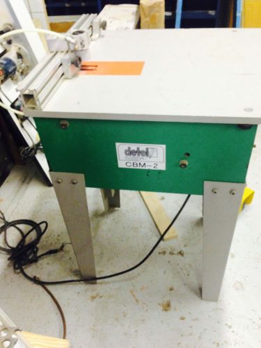 Detel cbm-2  pneumatic double pocket  hole machine  by adwood for sale