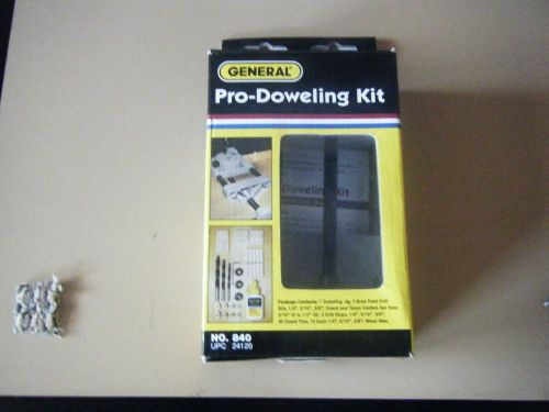 General  Pro-Doweling Kit  #840