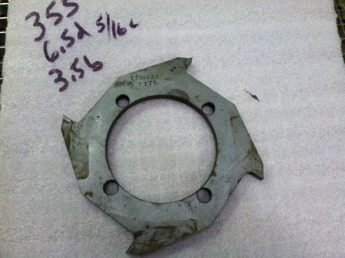 3.5 bore 5/16 ct 6.5 dia carbide tipped 355 Shaper cutter rabbet dado flush