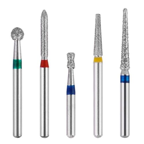 50 x dental diamond burs fg 1.6mm for high speed handpiece 156 types for sale