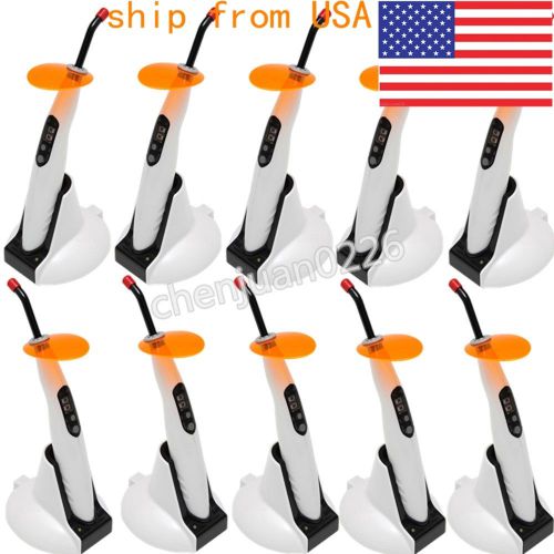 10x LED-B style Dental Wireless Cordless LED Curing Cure Light Lamp US stocked