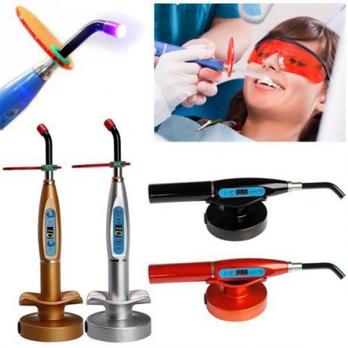 Wireless Cordless Dental Tool LED Curing Light Cure Lamp 5W/1500mW For Dentist