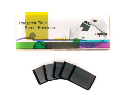 (500) Apixia Phosphor Plate Dental Barrier Envelopes - Size #1
