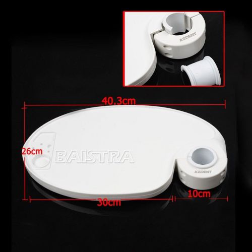 1 Pc AZDENT Table Plastic Post Mounted Dental Tray for Chair Accessories