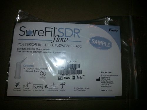 SureFil SDR flow Posterior Bulk Fill Flowable Base - Sample Pack of 3