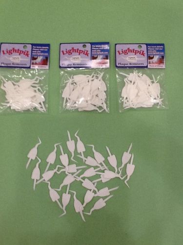 toothpick dental plastic 1 bag 24 pieces lightpik