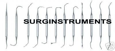 12 sinus lift instruments set implant dental dentistry surgical instrumnents for sale