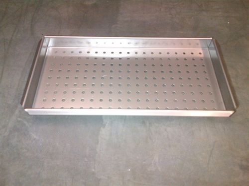 RITTER MIDMARK M7 LARGE TRAY M9 SMALL TRAY STAINLESS AUTOCLAVE STERILIZER TRAY