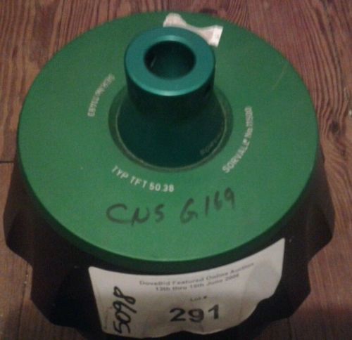 Dupont sorvall 50,000 rpm centrifuge rotor 16276 12 well tft 50.38 no. 11500 for sale