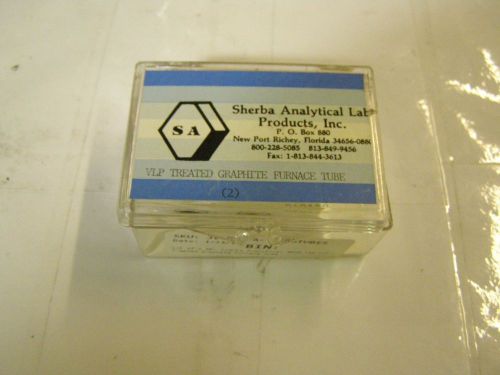 Lot of 2 New Sherba Analytical Lab 4010 VLP Treated Graphite Furnace Tube