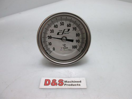 Cole Parmer CR3120A Temperature Gauge 0-100C