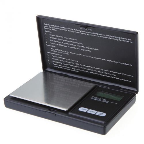 Precision mini 100g x 0.01g gram digital gold scale balance pocket display for sale