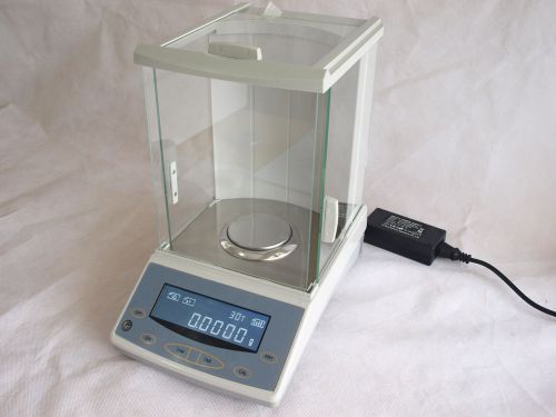 210 x 0.0001 g lab digital analytical balance scale range 210g precison 0.1 mg for sale