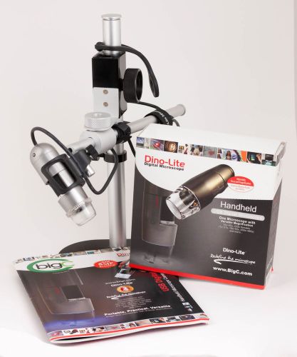 Dino-Lite Pro Handheld Digital Microscope AM-413ZT + AM35B Professional Stand