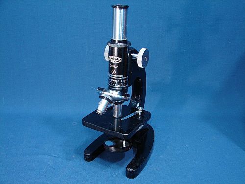 VINTAGE 1960&#039;s OLYMPUS B 7133 CLASS 1 MICROSCOPE WITH WOODEN CASE
