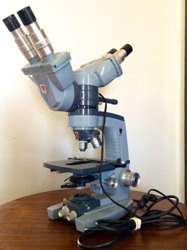 American Optical Spencer 1031 Illuminator Microscope Dual Optics