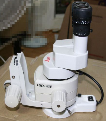 LEICA MS5 Microscope/ 25x Eyepiece / Achro 0.5x lens