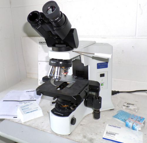Olympus BX41T F Binocular Research Microscope with 4 Objectives