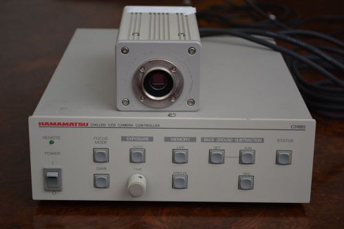 Hamamatsu video microscopy camera  C 5985 high resolution chilled CCD