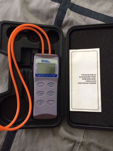 Fisher Scientific Traceable manometer/pressure vacuum