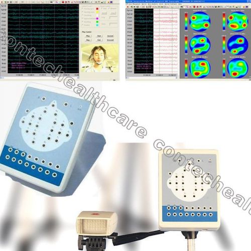 CE Passed KT88 Digital Brain Electric Activity Mapping 16 Channel EEG warranty