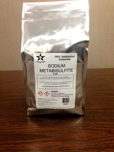 Sodium Metabisulfite Food Grade 15 Lb Pack FREE SHIPPING!