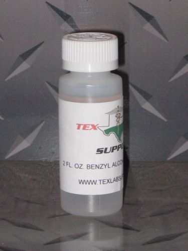 TEX LAB SUPPLY 2 Fl. Oz. Benzyl Alcohol USP Grade - Sterile FREE SHIPPING!