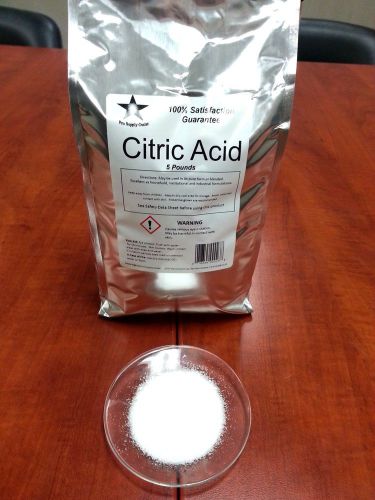 Citric Acid USP/ Food Grade Organic 10 Lb Pack w/ FREE SHIPPING!