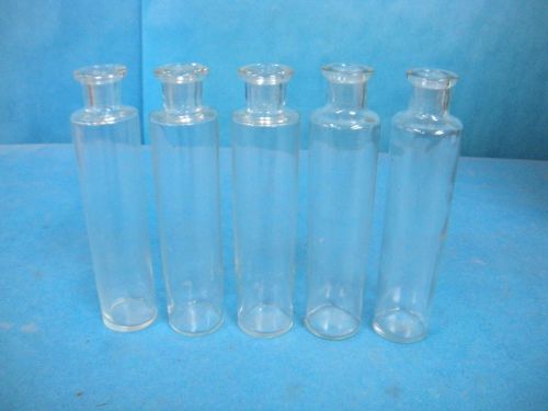 Lab Glass 100ml Specimen Bottles Lot of 5