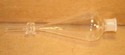 Vintage laboratory separatory separation funnel, 150ml?, needs ptfe stopcock sf1 for sale