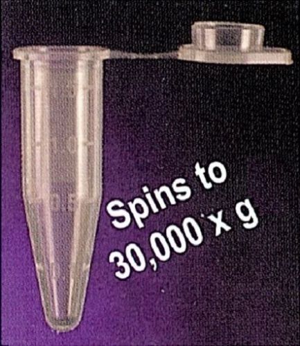 1.5ml snap cap micro centrifuge tubes polypropylene 1000pk for sale