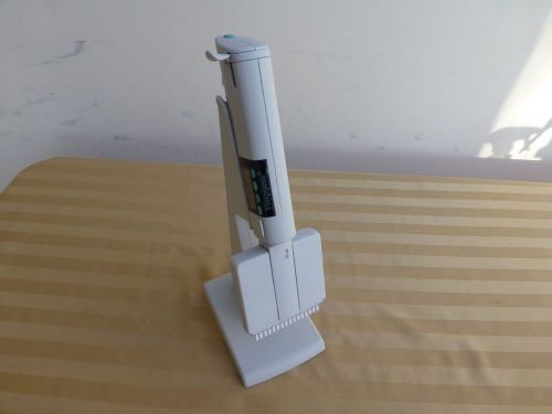 Labsystems finnpipette multichannel pipette  5-50ul with stand no charger for sale