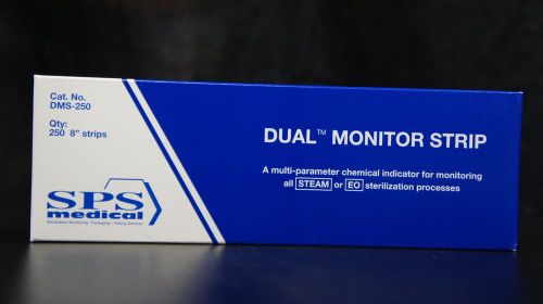 SPS Mediical DMS-250 Dual Monitor Strips 8&#034; ~ Lot of 10 (2015/05)