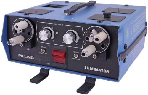 Pilling luminator 52-1201 endoscope fiber optic dual illuminator light source for sale