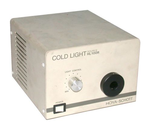 VERY NICE HOYA-SCHOTT COLD LIGHT SOURCE MODEL HL100R