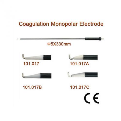 Coagulation Monopolar Electrode Hook 5X330mm &amp;&amp; L Type  Laparoscopy