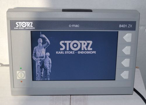 Storz 8401 ZX C-MAC Video Laryngoscope Monitor with Storz 8400A Bag