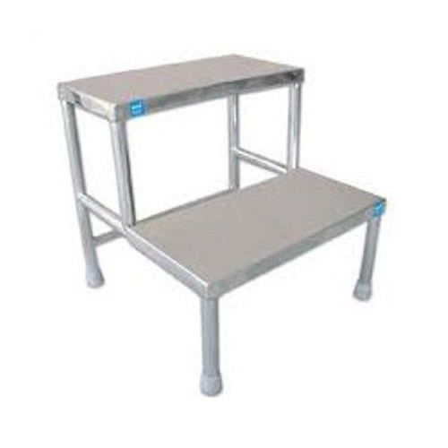 Double Foot Step Hospital Furniture Healthcare Lab &amp; Life Science