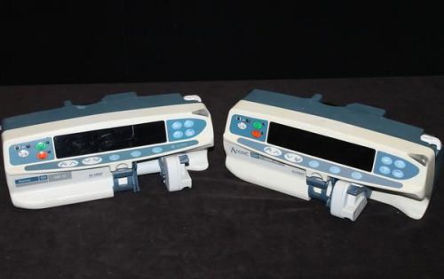Lot of 2 Alaris Asena Syringe Pump MK III for Parts or Repair Free Shipping!