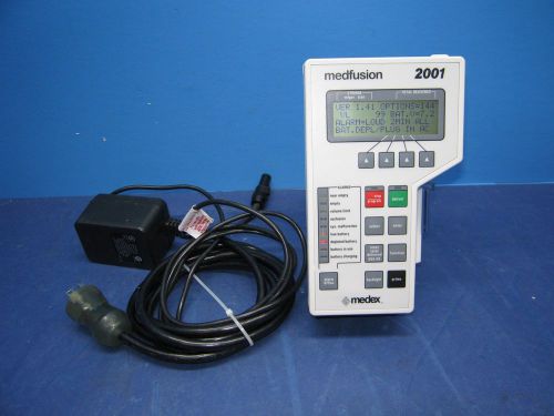 Medex Medfusion 2001 Syringe Pump Charger, Pole Clamp &amp; 60 Day Warranty Infusion
