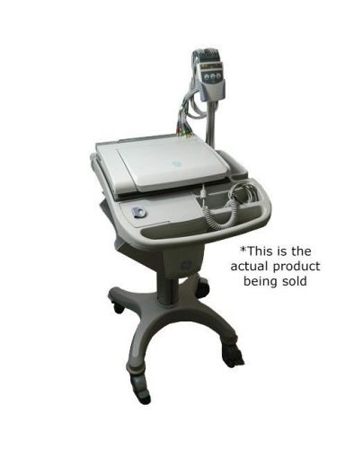 Fully reconditioned ge mac 5500 interpretive ekg machine with trolley cart for sale
