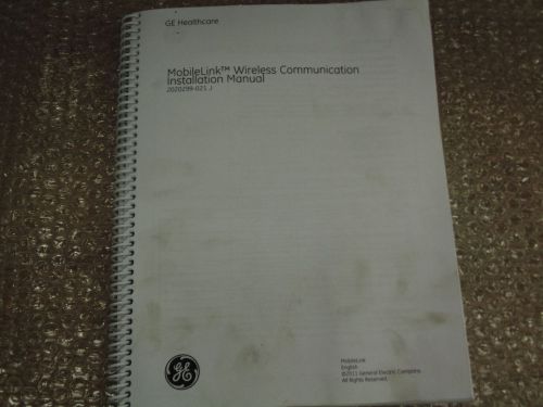 GE MobileLink Wireless Communication Installation Manual MAC3500 MAC5000 MAC5500